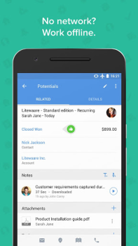 Скачать Zoho CRM - Sales & Marketing Бизнес для Андроид скриншот 5