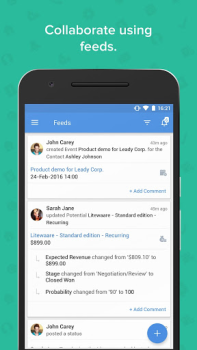 Скачать Zoho CRM - Sales & Marketing Бизнес для Андроид скриншот 7