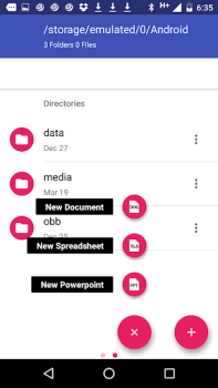 Скачать AndrOffice редактор DOC XLS Работа для Андроид скриншот 4