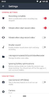 Скачать Quick Video Recorder Инструменты для Андроид скриншот 6