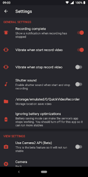 Скачать Quick Video Recorder Инструменты для Андроид скриншот 7