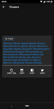 Скачать HashTags for Instagram Социальные для Андроид скриншот 5