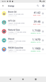 Скачать Курс рубля: Доллар/Евро/Нефть Финансы для Андроид скриншот 3