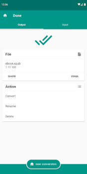Скачать Ebook Converter Книги и справочники для Андроид скриншот 4