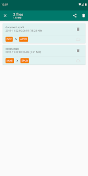 Скачать Ebook Converter Книги и справочники для Андроид скриншот 7