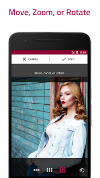 Скачать Grid Maker: PhotoSplit Социальные для Андроид скриншот 3