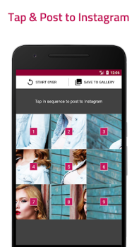 Скачать Grid Maker: PhotoSplit Социальные для Андроид скриншот 5