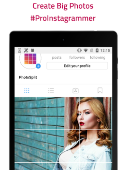 Скачать Grid Maker: PhotoSplit Социальные для Андроид скриншот 6