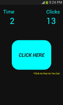 Скачать Click Speed Test Аркады для Андроид скриншот 2