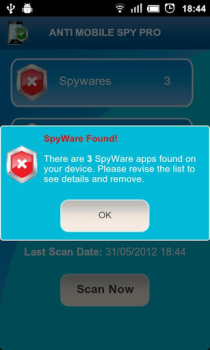 Скачать Anti Spy Mobile Free Инструменты для Андроид скриншот 3