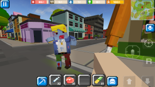 Скачать Cube Z (Pixel Zombies) Экшен для Андроид скриншот 6