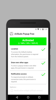 Скачать AirBuds Popup - airpod battery Инструменты для Андроид скриншот 3