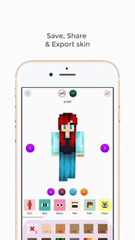 Скачать Minecraft Custom Skin Creator Развлечения для Андроид скриншот 6