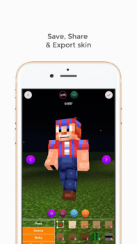 Custom Skin Creator 3D for Minecraft