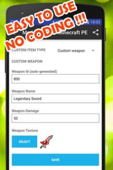 Скачать Mod Maker for Minecraft PE Работа для Андроид скриншот 4
