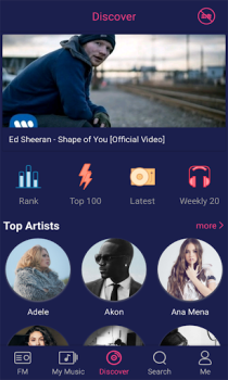 Скачать Free Music-Listen to mp3 songs Музыка и аудио для Андроид скриншот 2