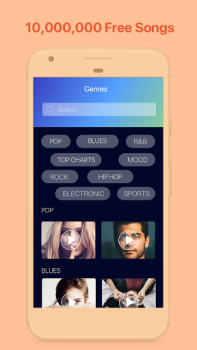 Скачать Music - Mp3 Music Player Музыка и аудио для Андроид скриншот 2