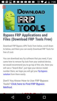 Скачать Bypass FRP Lock Образование для Андроид скриншот 2