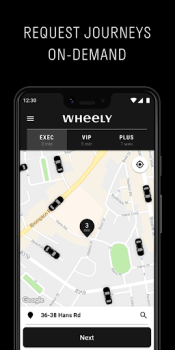 Скачать Wheely Карты и навигация для Андроид скриншот 3