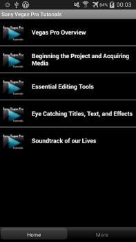 Скачать Free Sony Vegas Pro Tutorials Работа для Андроид скриншот 2