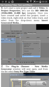 Скачать Free Sony Vegas Pro Tutorials Работа для Андроид скриншот 6