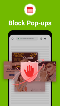 Скачать FAB Adblocker Browser: Adblock Связь для Андроид скриншот 3