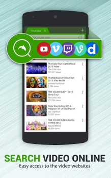 Скачать Dolphin Video - Flash Player Видеоплееры и редакторы для Андроид скриншот 2