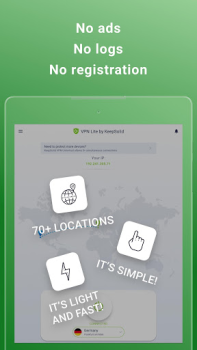 Скачать VPN Lite Without Registration Инструменты для Андроид скриншот 7