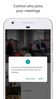 Скачать Google Meet (исходно) Бизнес для Андроид скриншот 2
