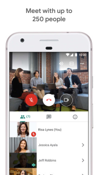Скачать Google Meet (исходно) Бизнес для Андроид скриншот 3