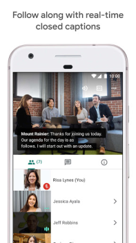 Скачать Google Meet (исходно) Бизнес для Андроид скриншот 5