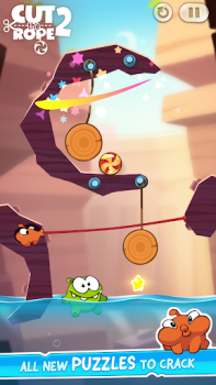 Скачать Cut the Rope 2 Головоломки для Андроид скриншот 3