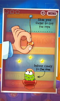 Скачать Cut the Rope: Experiments Головоломки для Андроид скриншот 5
