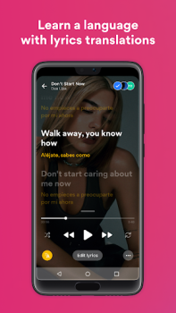 Скачать Musixmatch тексты + плеер Музыка и аудио для Андроид скриншот 3