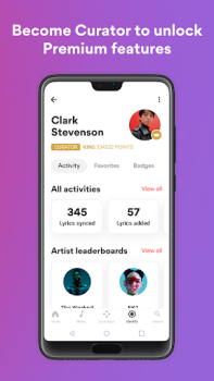Скачать Musixmatch тексты + плеер Музыка и аудио для Андроид скриншот 5