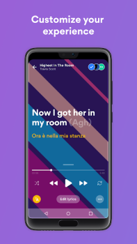 Скачать Musixmatch тексты + плеер Музыка и аудио для Андроид скриншот 6