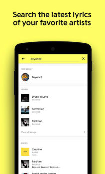 Скачать Genius — Song Lyrics Finder Музыка и аудио для Андроид скриншот 3