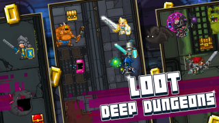 Скачать Bit Heroes Quest: Pixel RPG Ролевые для Андроид скриншот 2