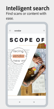 Скачать Adobe Scan: сканер PDF, OCR Бизнес для Андроид скриншот 4