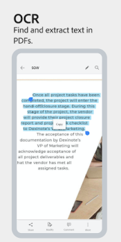 Скачать Adobe Scan: сканер PDF, OCR Бизнес для Андроид скриншот 5