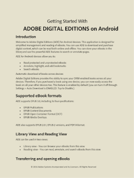 Скачать Adobe Digital Editions Книги и справочники для Андроид скриншот 6