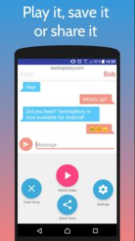 Скачать TextingStory Chat Story Maker Развлечения для Андроид скриншот 3