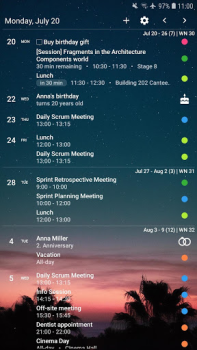 Скачать Your Calendar Widget Работа для Андроид скриншот 4