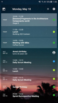 Скачать Your Calendar Widget Работа для Андроид скриншот 6