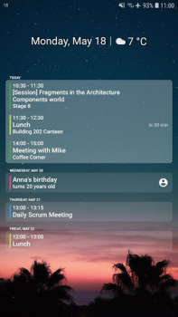 Скачать Your Calendar Widget Работа для Андроид скриншот 7