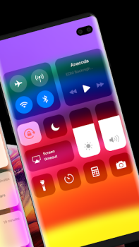 Скачать iNotify & Control Center iOS14 Инструменты для Андроид скриншот 2