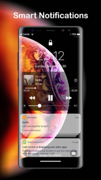 Скачать LockScreen Phone XS - Notification Персонализация для Андроид