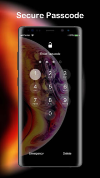 Скачать LockScreen Phone XS - Notification Персонализация для Андроид скриншот 2