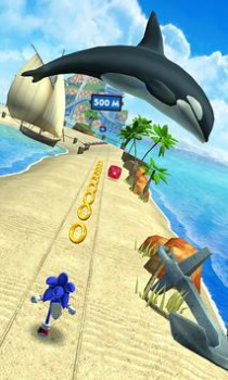 Скачать Sonic Dash - бег и гонки игра Аркады для Андроид скриншот 2