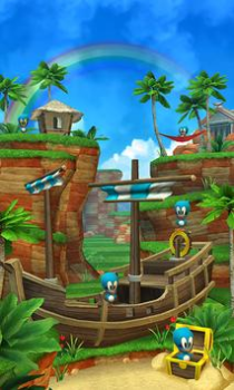 Скачать Sonic Dash - бег и гонки игра Аркады для Андроид скриншот 5